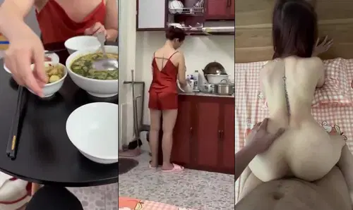 Vlog anh grab chở em gái mời về ăn trưa rồi ăn luôn em ngon lành